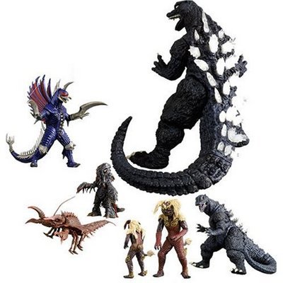 究極大怪獣 アルティメットモンスターズ GODZILLA ゴジラ 全6種セットのサムネイル