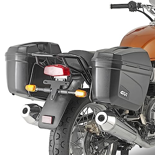 Supports GIVI PL9051 resoud le manque de bagages sur Royal Enfield Interceptor 650
