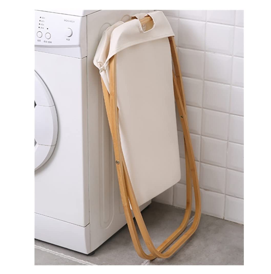Kosz na Pranie Pojemnik na Pranie Kosze Na Pranie Składany Kosz Torba Na Pranie Kosz Do Przechowywania Ubrań Z Pokrywką Kosz na Bieliznę (Color : A, Size : 47 * 34 * 70cm)