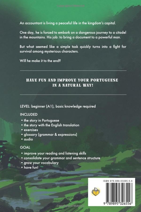 A cidadela misteriosa: Learn European Portuguese through stories (Portuguese Edition) - Image 2