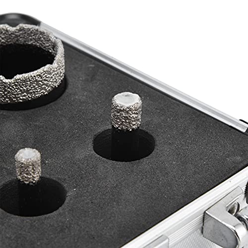 Set de 6 brocas diamantadas huecas para taladro miniatura 2