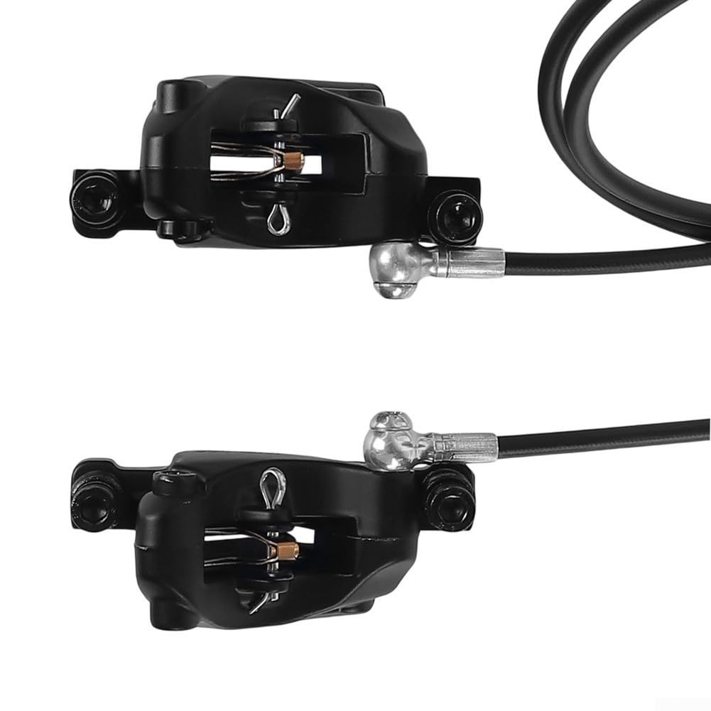 Sistema de freno de disco delantero y trasero compatible con manillar de 22