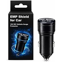 EMP Protection for Car EMP Car Shield & Blocker Device, 12V-24V DC Vehicles Surge Protector for Truck/SUV/car, Lightning & Solar Activity Defense for Vehicle Electronics,Electronic Pulse Blocker