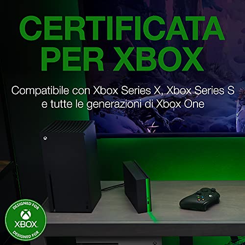 Seagate Game Drive Hub, 8TB, Unità disco esterna desktop, USB 3.2 Gen 1, due porte USB-C e USB-A, certificazione Xbox, con illuminazione LED RGB e 3 anni Rescue Services (STKW8000402) - Immagine 1