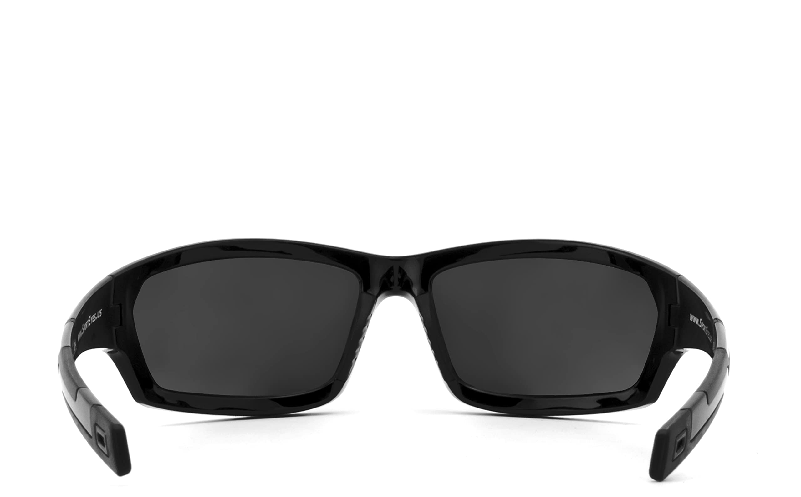okulary sportowe okulary przeciwsłoneczne czarno-szare UV400