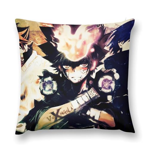 吸湿性 家庭教師ヒットマンREBORN! 抱き枕カバー 多用途 ベッドルーム リラックス 26 "x26 "