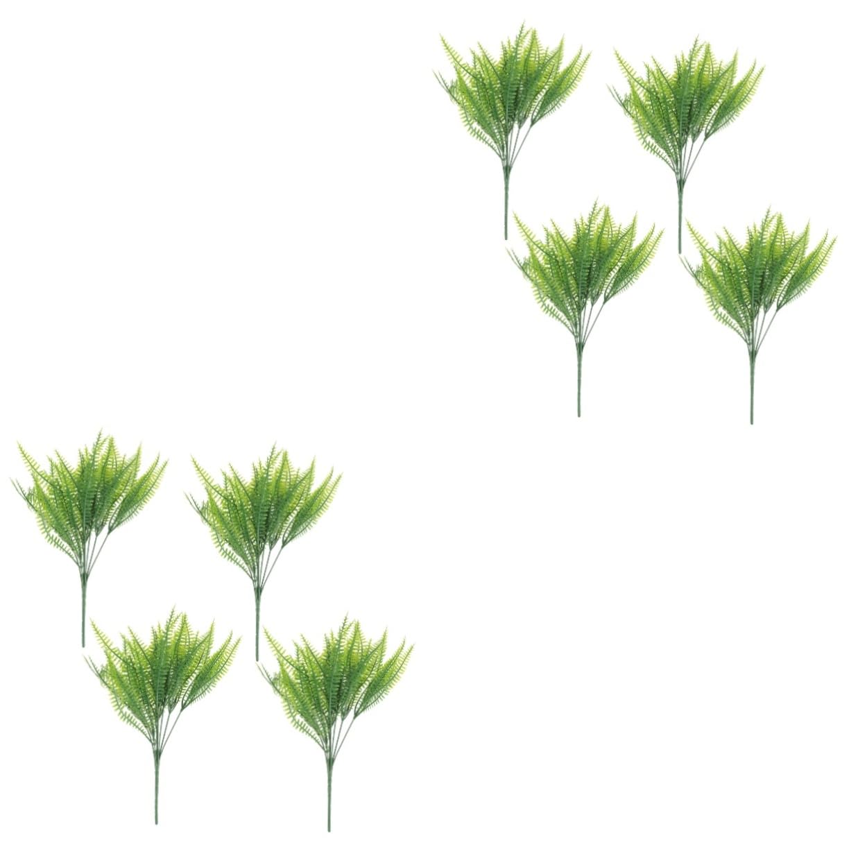 ABOOFAN 2sets Wiederverwendbare Gefälschte Pflanze Zweig Künstliche Grün Dekoration Für Home Office Hochzeit 4 Stücke * 2