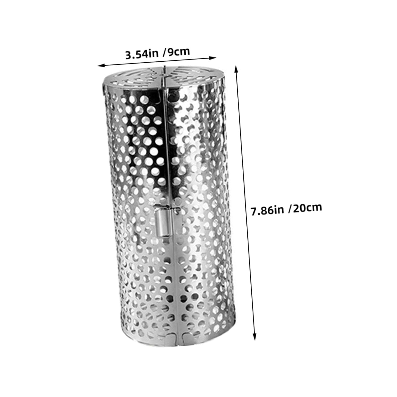 Abaodam 1Set Bbq Grill Roaster Lightweight Stainless Steel Rolling Cage for Efficient Grilling for Outdoor Camping Picnics Easy to Open Close Bbq Mesh Accessories