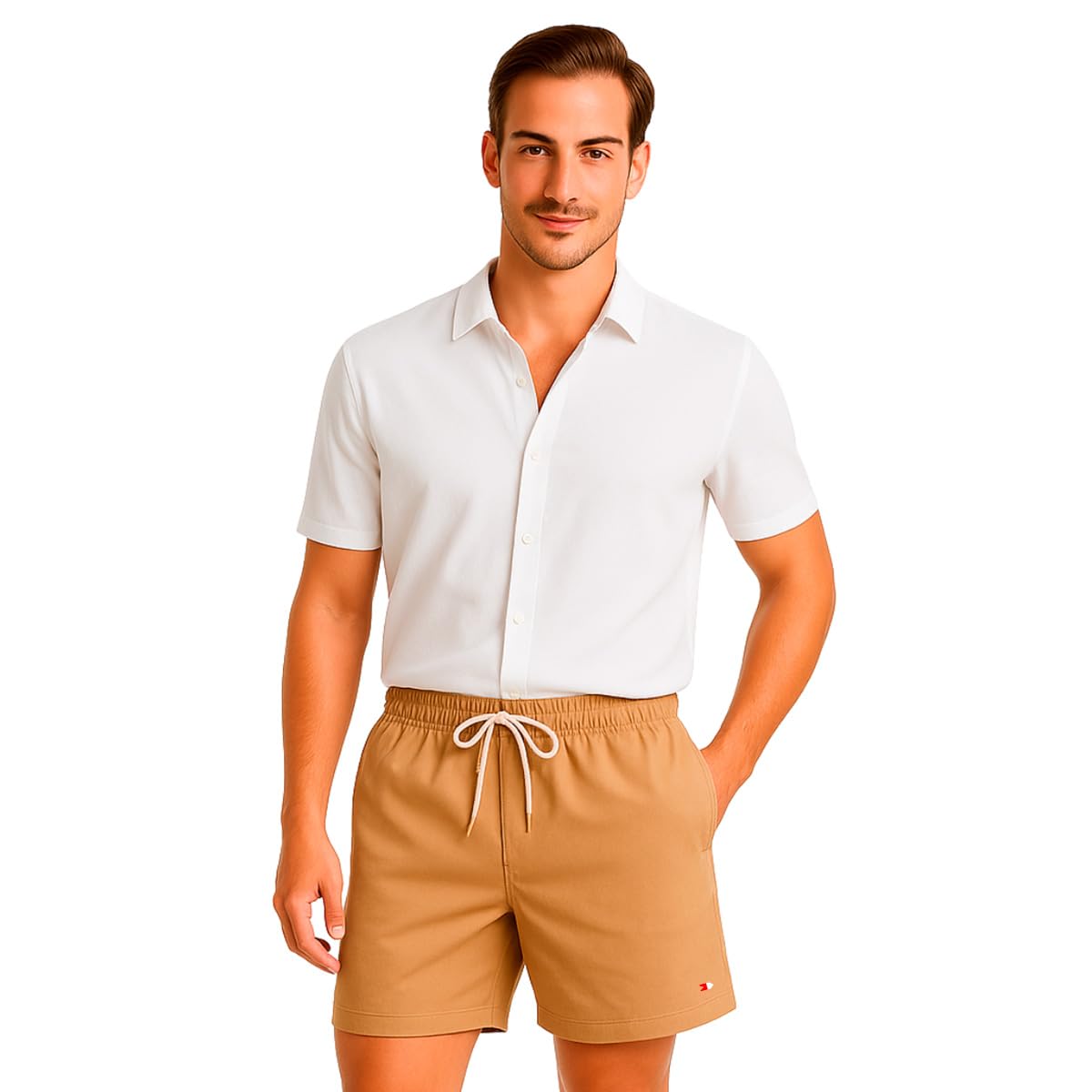 Bermuda Shorts Masculina Sandrini Linho Casual Elástico em promoção! Veja a oferta e mais achadinhos de Shorts & Bermudas 5 Hoje é o melhor dia para comprar Bermuda Shorts Masculina Sandrini Linho Casual Elástico com aquele preço maroto! Promoção! Aproveite a oferta! 5