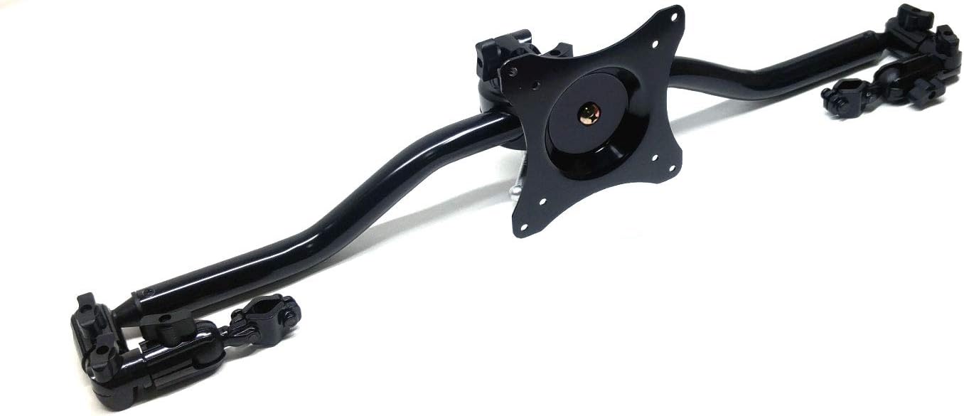 Bar Type Monitor Mount to fix on Both Driver's and passenger's seat headrests of