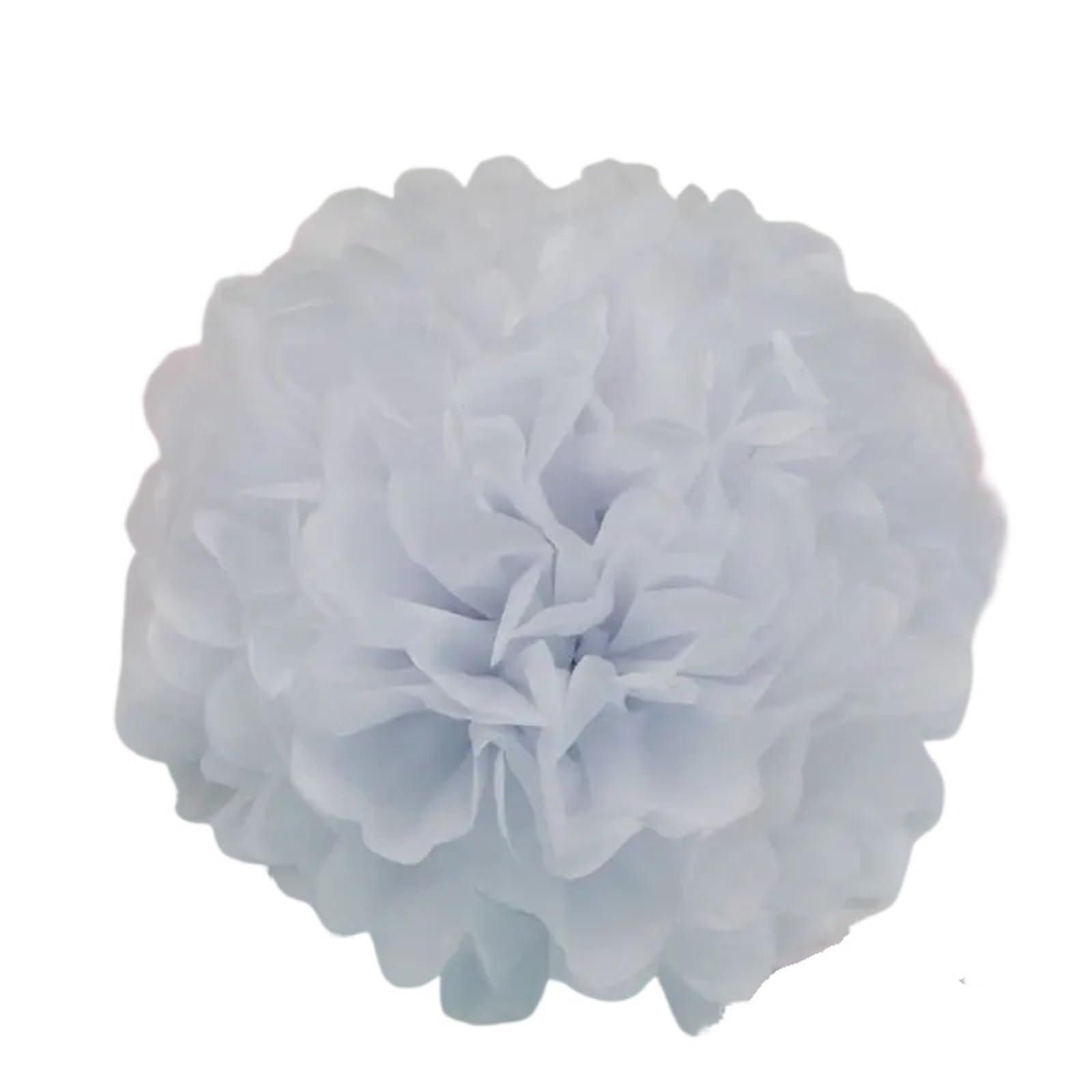 Paper Lanterns 5pcs 10/15/20/25/30/35CM Paper Pom Poms for Wedding Ball Pompoms Birthday Party Supplies Home Decoration(White,25cm)