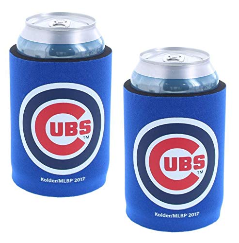 Kolder MLB Team Logo Baseball Woody Bat Can Cooler Holder - 2-Pack