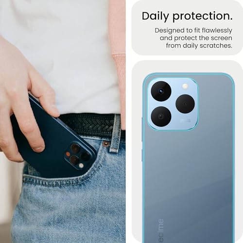 Image of FIRST MART Matte Back Screen Protector for Realme 15T - TPU Anti-Glare Protection, Anti-Slip, Bubble-Free, Edge to Edge Coverage [ 1 Pack]