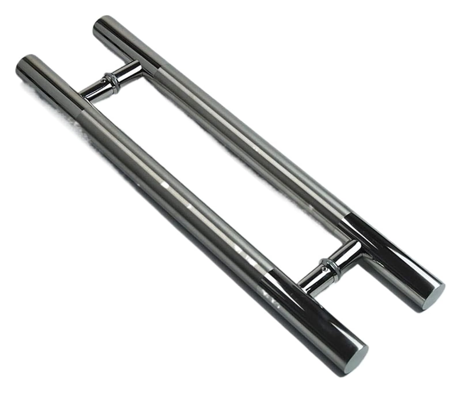 CWCQGH Push Pull Door Handle, Door Pull Handle, Heavy Duty Stainless Steel Handle/Commercial Push-Pull Door Handle/Shower Room Glass Polished Brushed Finish,800x600mm