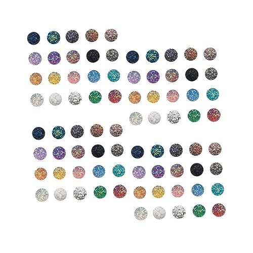 Strass plat dos en résine Homoyoyo pour création de bijoux et loisirs créatifs x100