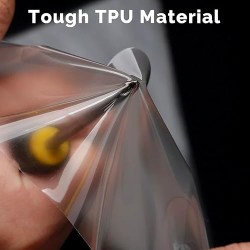 Miniatura 4 de GRTHTATI 10 unids transparente manija de la puerta del coche Scratch Potector TPU etiqueta de la puerta del coche universal películas protectoras