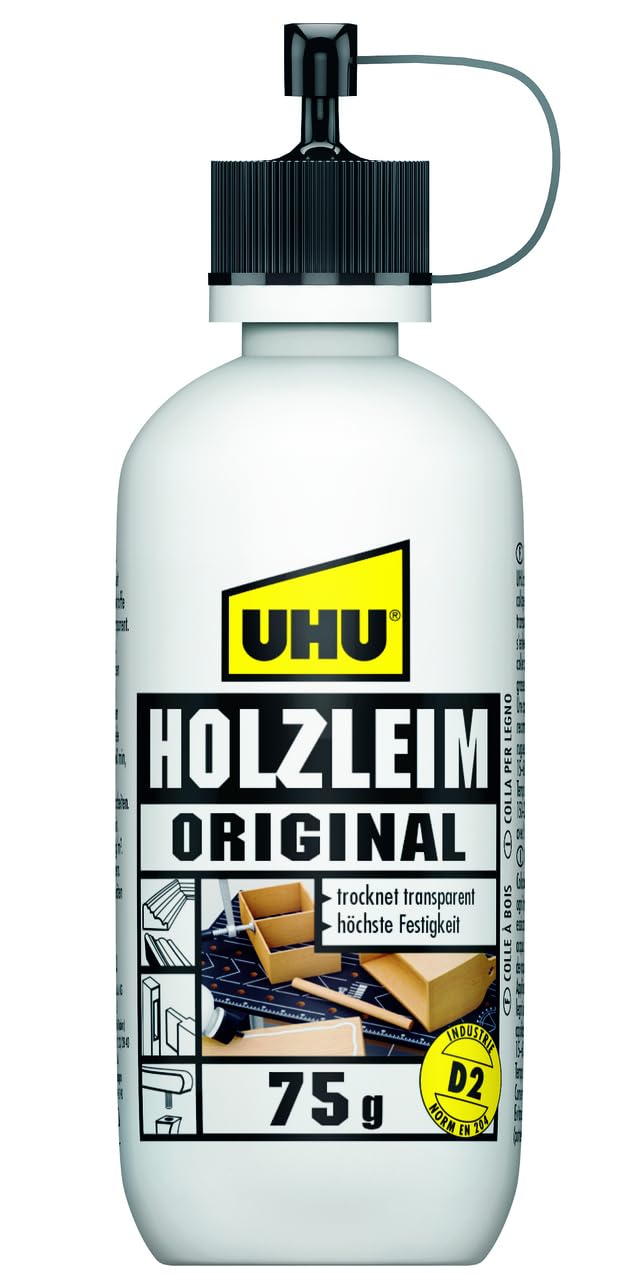 Uhu Wood Glue Bottle 75 G