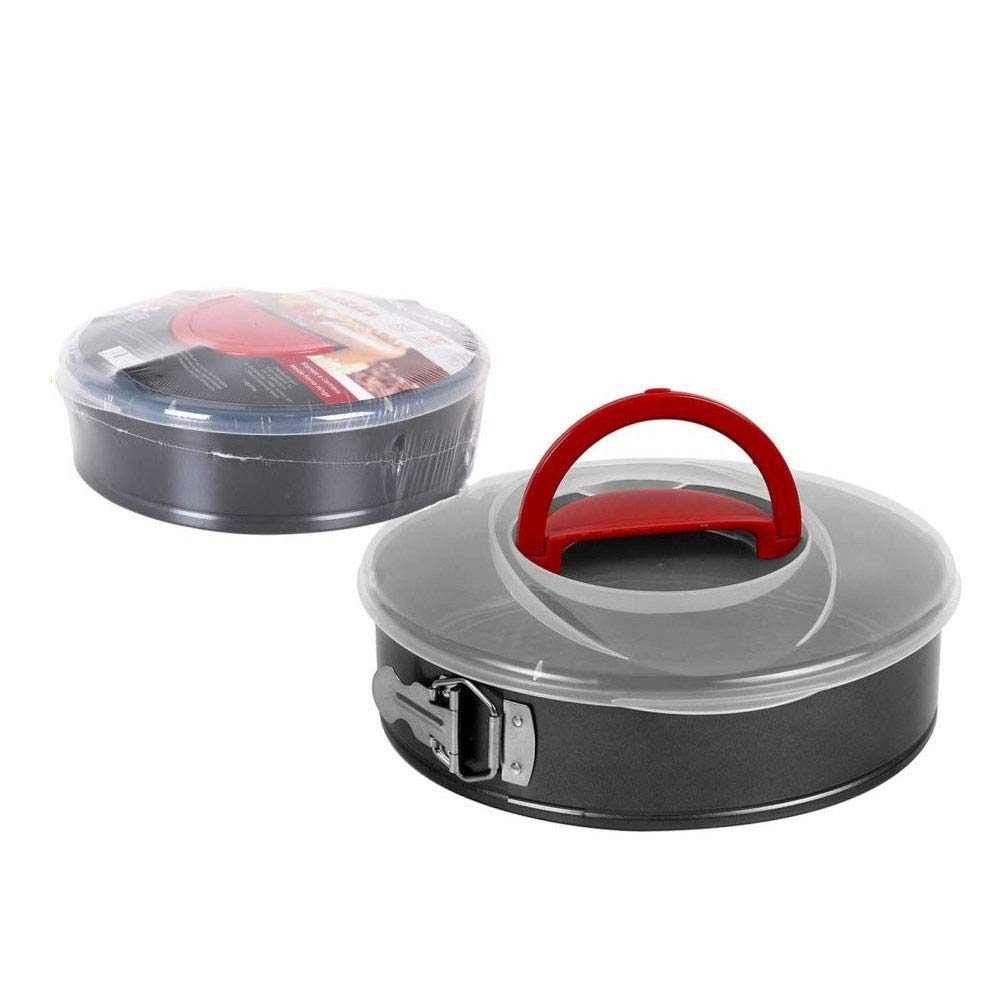 QUTTIN 52272 Baking Mould with Lid, 26 x 6.8 cm/4 mm, Aluminium