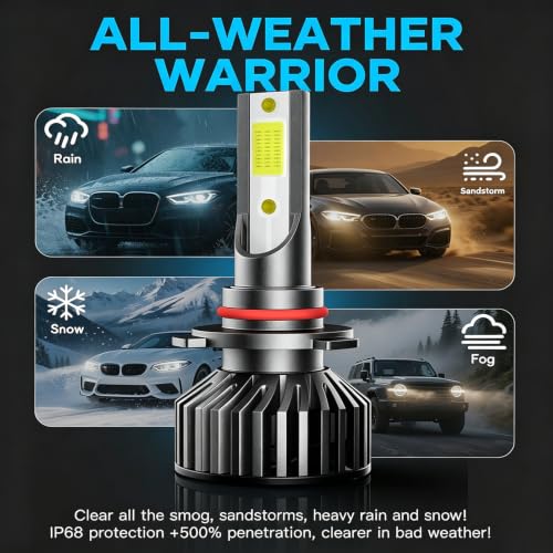 Image of High Low Beam Bulb compatible for Honda Pilot 2006-2014 2015 2016 2017 2018