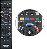 New RM-YD102 Remote Control for Sony Smart LED HDTV Television with 3D Button, Discover & Netflix Button (1-492-766-11)