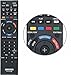 Universal RM-YD102 Remote Control for Sony Smart LED HDTV Television with 3D Button, Discover & Netflix Button (1-492-766-11)