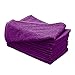 Huini 12 Pcs Microfiber Hair Drying Towels 14 X 30 Inches Purple CD-115-P