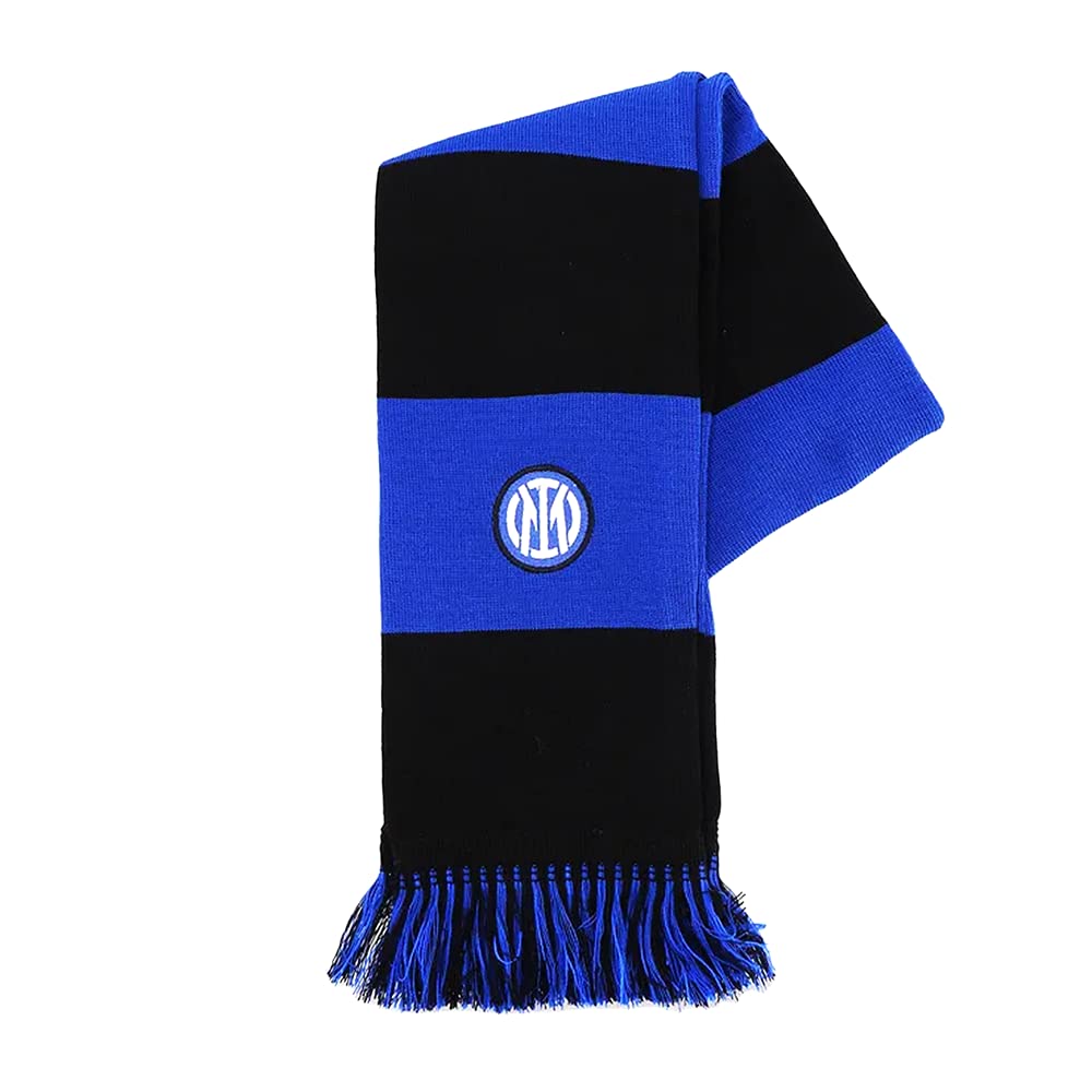 Inter Sciarpa Nuovo Logo Tubolare Stadio Unisex Adulto Diverse Colorazioni