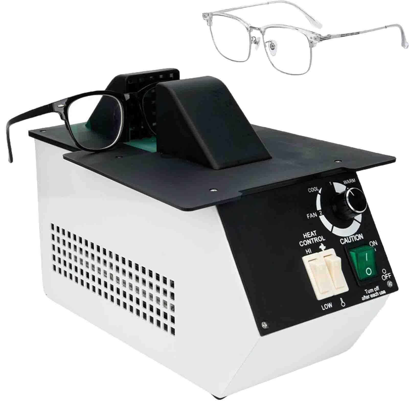 PtaTritious Optical Eyeglasses Frame Warmer, Eyeglass Heating Equipment, 80℃-130℃ Temperature Adjustable, for Heating and Adjusting The Eyeglass Frame