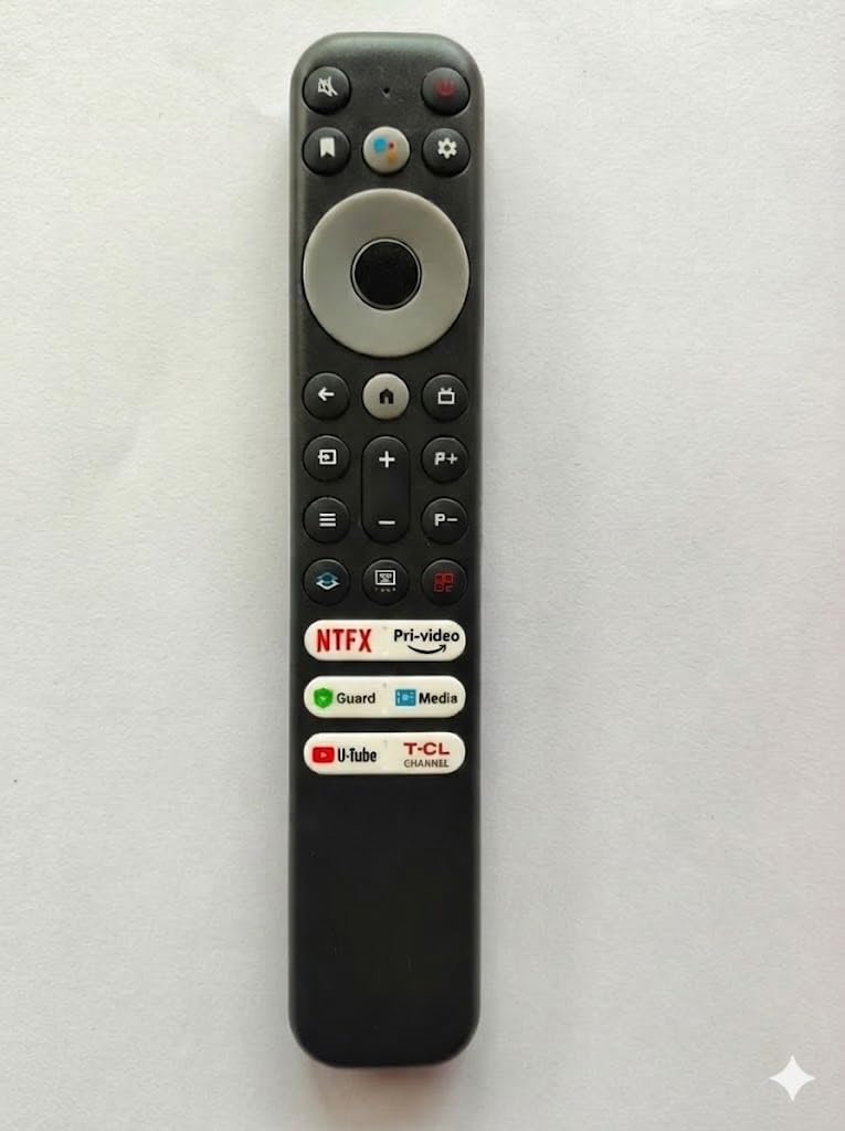 SV Remote Control Compatible with TCL 139.7 cm (55 inch) Ultra HD (4K) LED Smart Google TV, Bezel-Less Series 55P635 (Please Match The Image with Your Old Remote) (Without Voice)-image-25