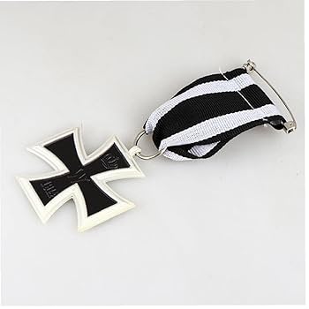 Amazon.co.jp: 記念メダル 軍の装飾 リボン付き ドイツ鉄十字 2