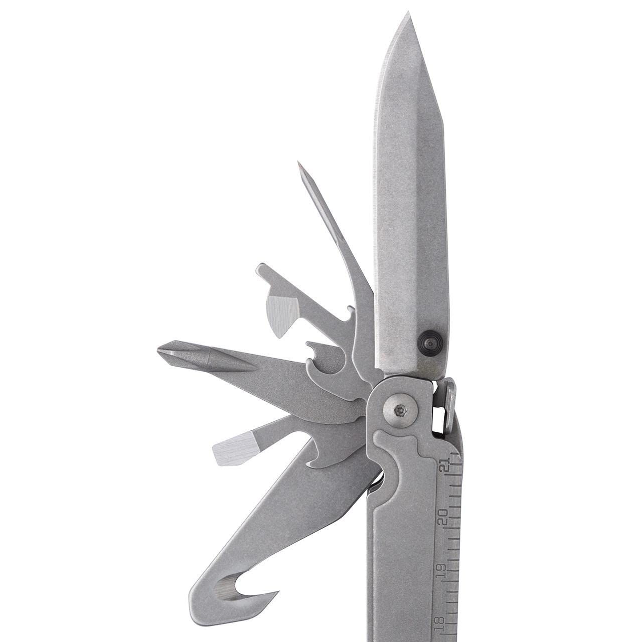 SOG Poweraccess Deluxe Sheath + HEX KIT narzędzie wielofunkcyjne, kolor srebrny, rozmiar uniwersalny