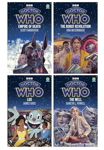 Doctor Who Target Novels Collection 4 Books Set (Empire of Death,...