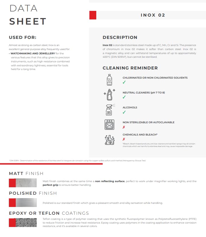 Pinzette Di Precisione Dumont - Per Orologiaio E Gioielliere, Made In Switzerland - Foto 5