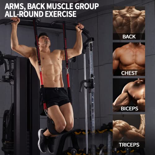 Hotwave Pull Up Assistance Bands System,600Lbs Heavy Duty Chin Up Resistance Bands,Pull Up Assist Bands Pull-Ups Exercise Resistance Band For Chin-Up Workout At Home Gym #TOP1