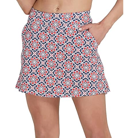Westkun High Waisted Tennis Skirt with Shorts Cover