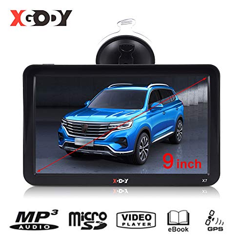 9inch Truck GPS Big Screen Xgody GPS Navigation for car Navigation 8GB Trucking