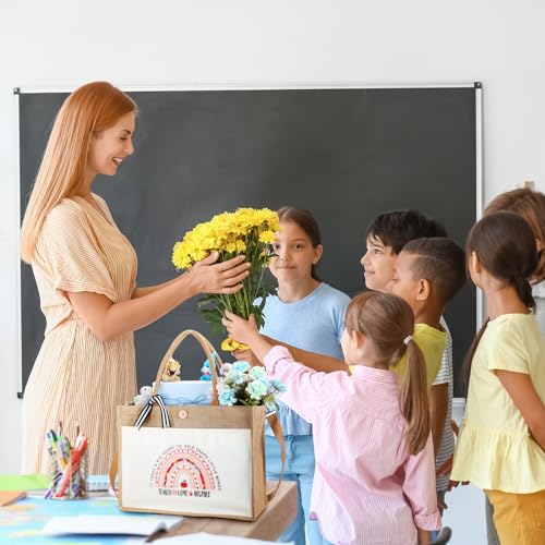 4 Bolsas Tote de Lona para Apreciación de Maestros miniatura 2
