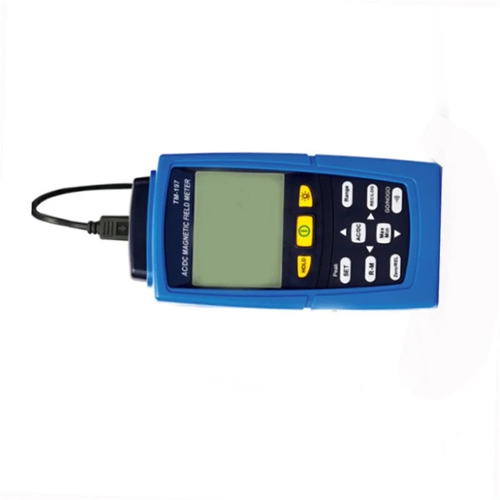 Medidor de campos electromagnéticos Tm-197 Ac/Dc Gaussmeter Medidor De Fuerza Campo Magnético Magnetómetro Rango 3000mt para construcciones