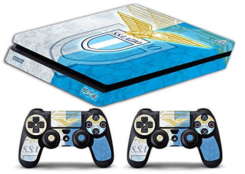 Skin compatibel met Ps4 SLIM - Limited Edition DECAL Sticker Slim BUNDLE (Latium)