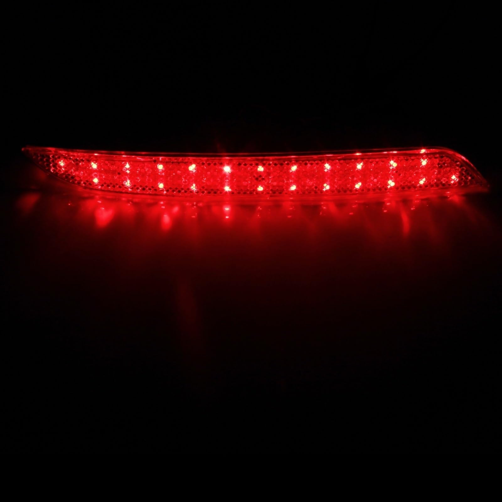 Piloto Trasero Coche 2 reflectores de parachoques trasero con lente roja, luz de freno y marcha atrás para BMW Serie 3 y 4 F30 F31 2011 2012 2013 2014 2015