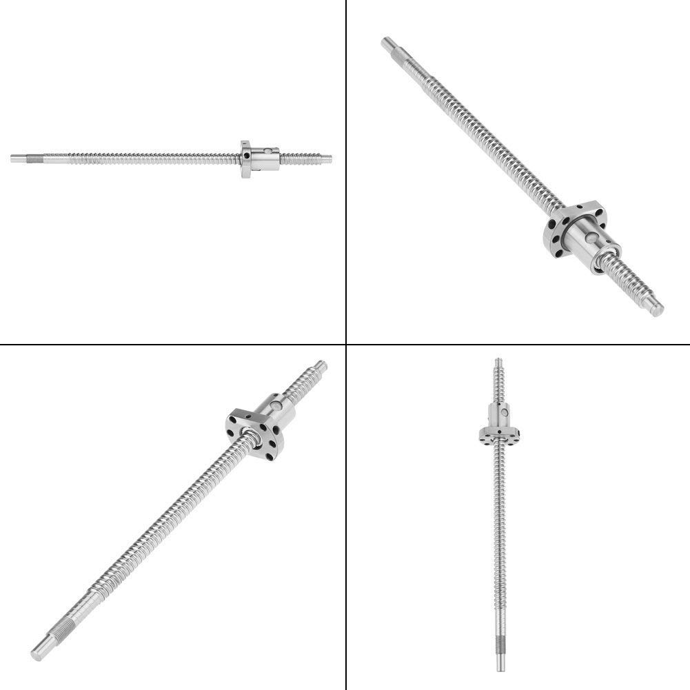SFU1204 300 mm rodado Ballscrew Ballnut Anti-Backlash sin soportes laterales para piezas CNC