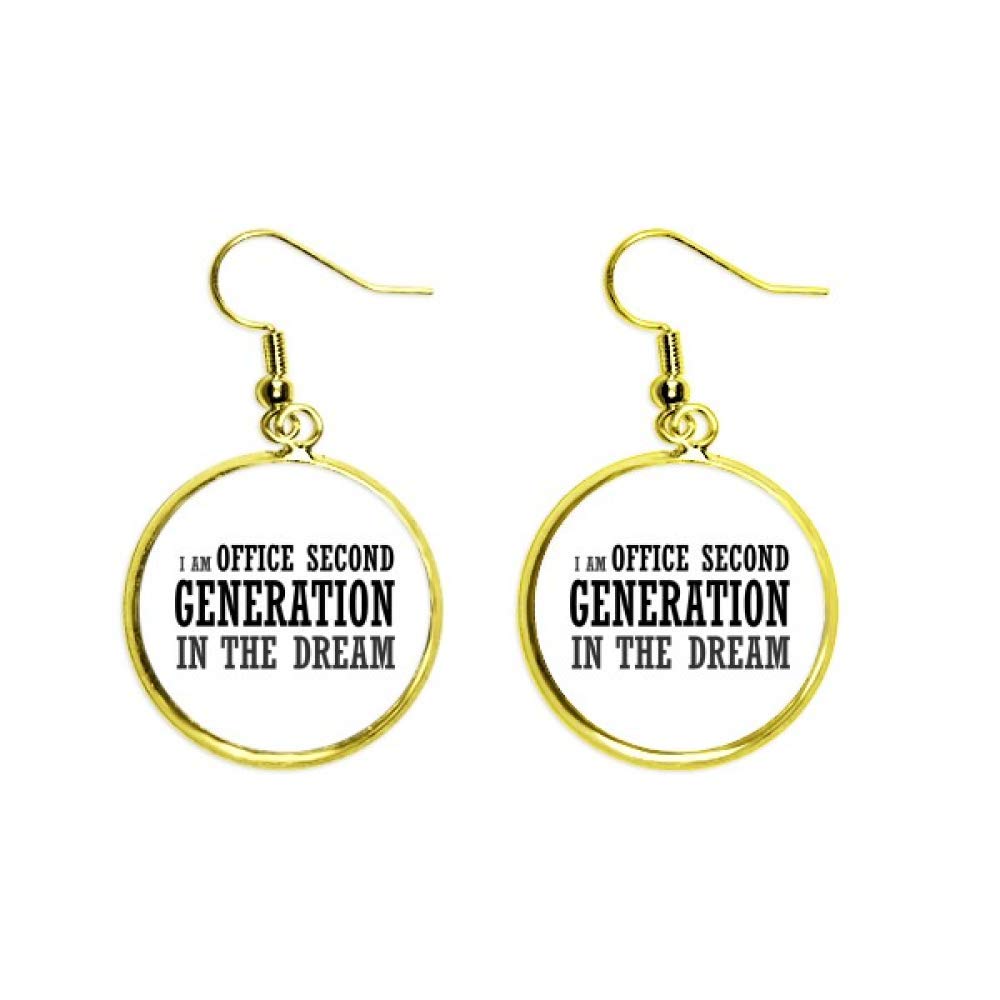 Pendientes largos dorados de alta calidad con caída elegante para mujer 2