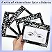 MBAIYO 4 Sets Face Gems for Women, Self Adhesive Glitter Face Jewels Festival Faces Gems Stickers for Parties Halloween & Cosplay