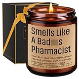 GSPY Scented Candle, Pharmacist Gifts for Women, Men - Funny Appreciation, Mothers Day, Birthday, Graduation Gifts for Pharmacist, Pharmacy Technician, PharmD Grad, RPh Student, Pharm Tech, Coworker