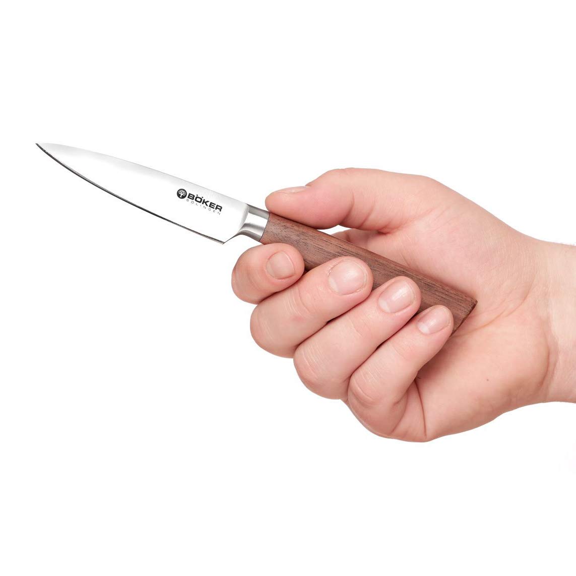 BÖKER SOLINGEN® Core Chefmesser - Profi Kochmesser mit extrem scharfer, geschmiedeter Klinge 20,7 cm - handgemachtes Küchenmesser aus Solingen - hochwertiges Premium Allzweckmesser in Geschenk-Box
