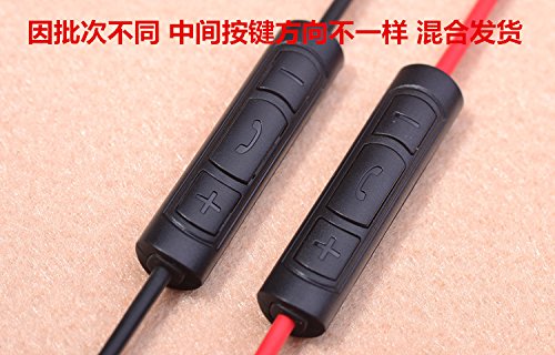 Vmota 3.5mm AUX Replacement Headphone/Headset Audio Cable with in-Line Remote, Microphone, and Universal Volume Control for Apple, Android, and More 1.25 M (AUX Black)