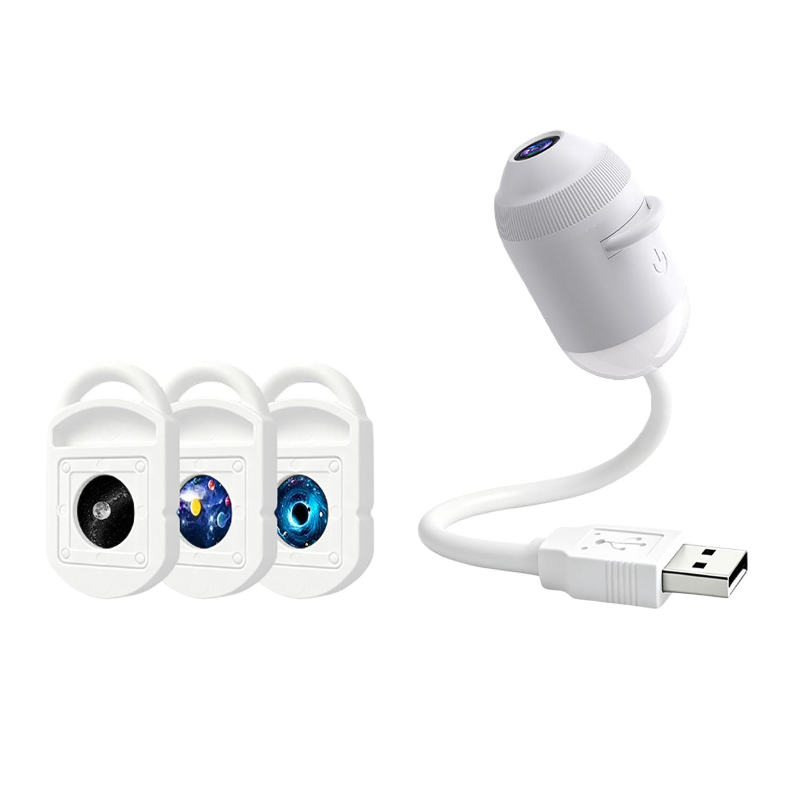 Galaxy Projector Night Light (Features 3 Movies)