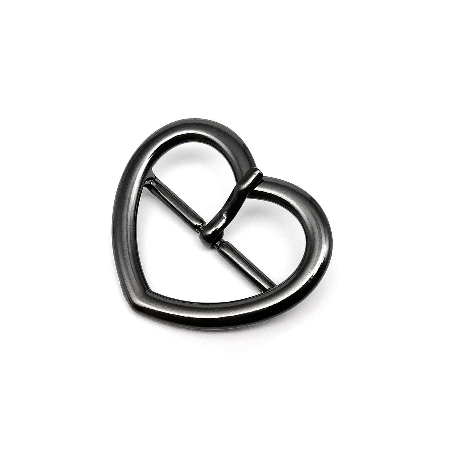 Hebillas de cinturón, 20 unidades, de metal, ancho interior de 20, 24, 31, 39 mm, ajuste en forma de corazón, hebilla de rodillo, anillo a presión, bolsa de cuero, correa de hombro, reparación