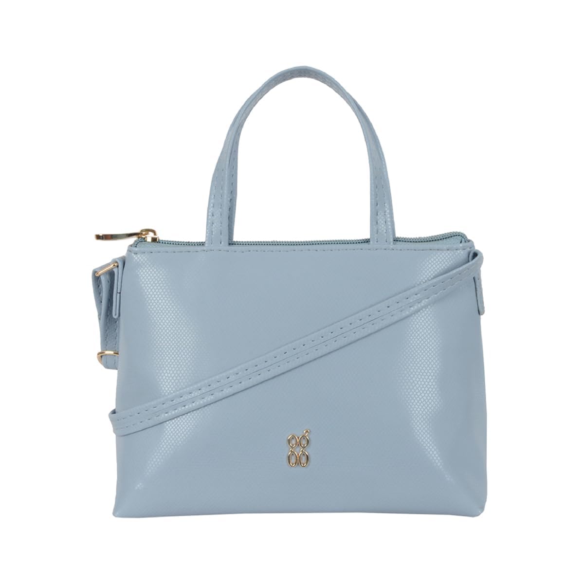 Baggit Women Blue Satchel Handbag Xs Size | Ladies Stylish Casual Purse Bag (B0CWDMHR7T) Amazon Price History, Amazon Price Tracker