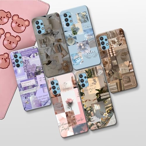Image of COLORflow Polycarbonate Back Cover Case Compatible With Samsung A23 4G / A23 5G | Aesthetic Color Customized Back Cover For Samsung Galaxy A23 4G / A23 5G, Assorted